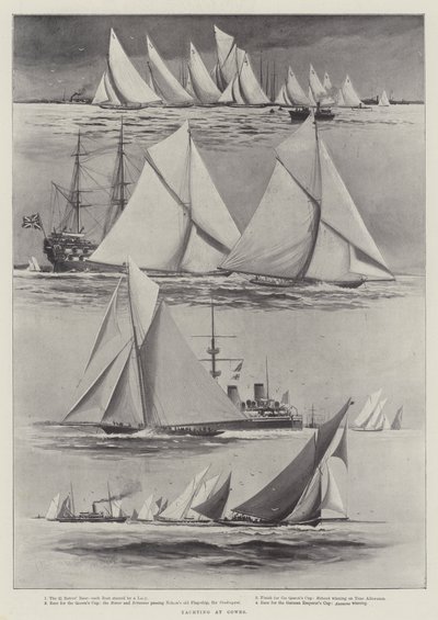 Navegando en Cowes de Charles John de Lacy